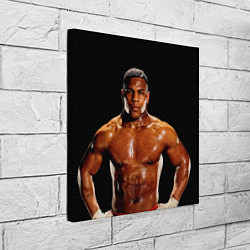 Холст квадратный Молодой Тайсон, цвет: 3D-принт — фото 2