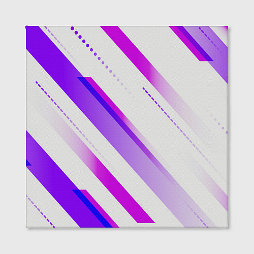 Картина квадратная Color white pink / 3D-принт – фото 2