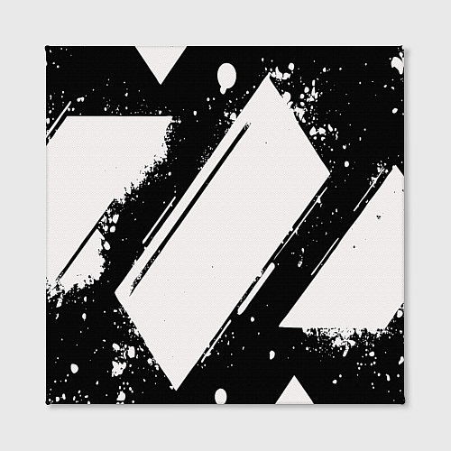 Картина квадратная Color black white / 3D-принт – фото 2