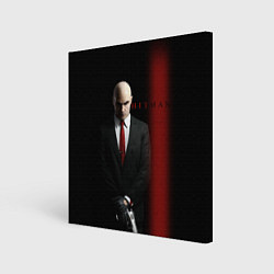 Холст квадратный Агент Hitman, цвет: 3D-принт
