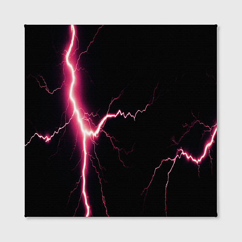 Картина квадратная Lightning pink / 3D-принт – фото 2