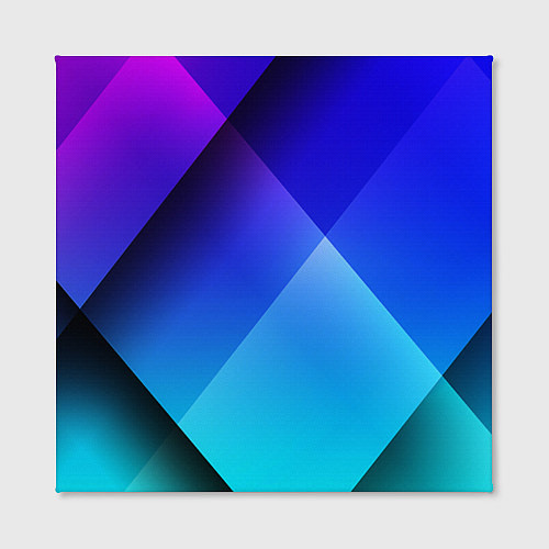 Картина квадратная Color blue / 3D-принт – фото 2