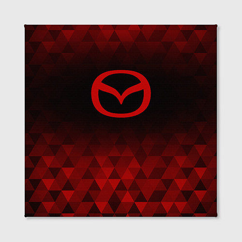 Картина квадратная Mazda red poly / 3D-принт – фото 2