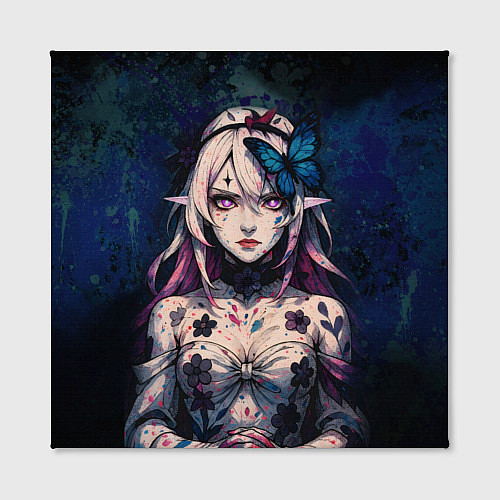 Картина квадратная Кастория дарк реализм / 3D-принт – фото 2