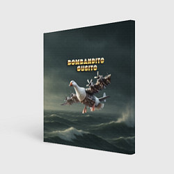Холст квадратный Bombandito Gusito мем, цвет: 3D-принт