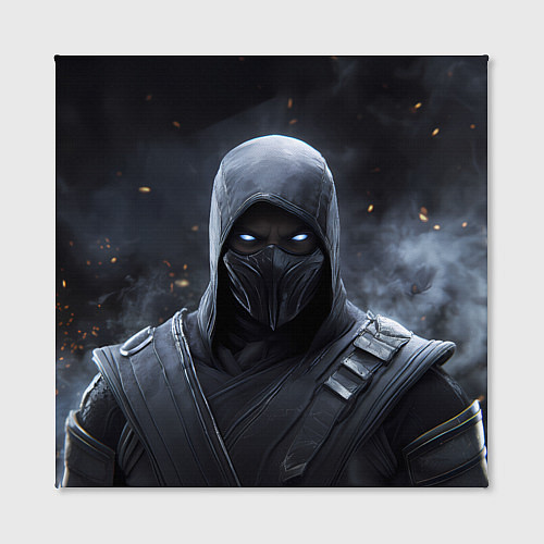 Картина квадратная Нуб Сайбот синие глаза / 3D-принт – фото 2