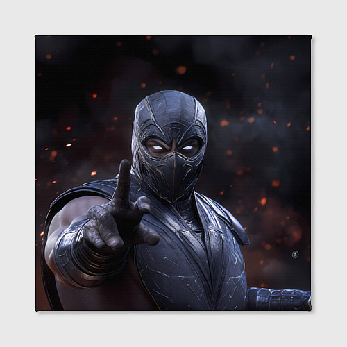 Картина квадратная Нуб Сайбот и искры / 3D-принт – фото 2