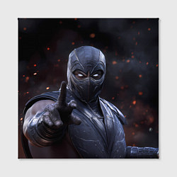 Холст квадратный Нуб Сайбот и искры, цвет: 3D-принт — фото 2