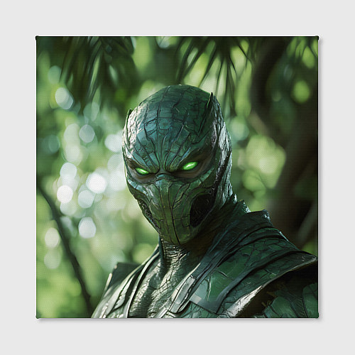 Картина квадратная Рептилия Мортал комбат / 3D-принт – фото 2