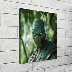 Холст квадратный Рептилия Мортал комбат, цвет: 3D-принт — фото 2