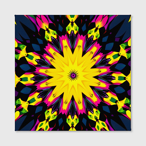 Картина квадратная Звездный калейдоскоп / 3D-принт – фото 2