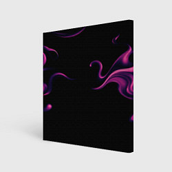 Холст квадратный Color pink abstraction, цвет: 3D-принт
