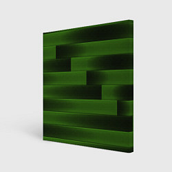 Холст квадратный The color is green brick, цвет: 3D-принт