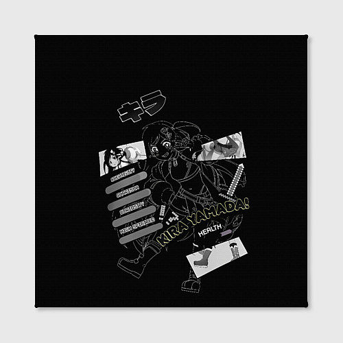 Картина квадратная Классная аниме девочка / 3D-принт – фото 2