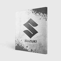 Картина квадратная Suzuki - white gradient