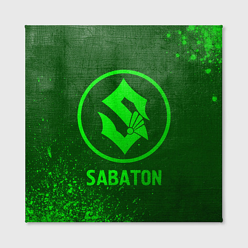 Картина квадратная Sabaton - green gradient / 3D-принт – фото 2