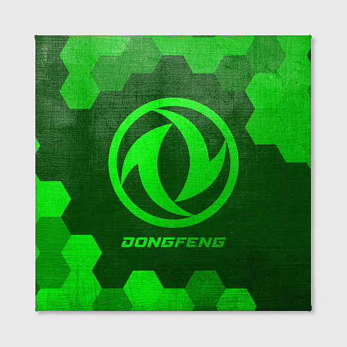 Картина квадратная Dongfeng - green gradient / 3D-принт – фото 2