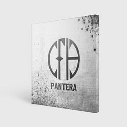 Картина квадратная Pantera - white gradient