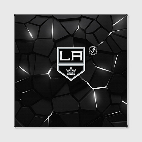 Картина квадратная Лос Анджелес Кингз - НХЛ хоккей / 3D-принт – фото 2