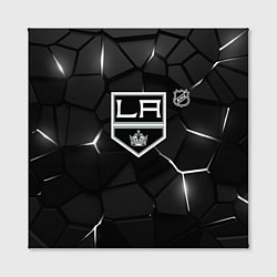 Холст квадратный Лос Анджелес Кингз - НХЛ хоккей, цвет: 3D-принт — фото 2