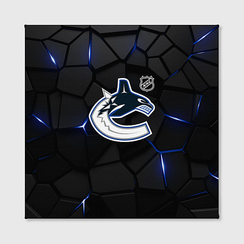 Картина квадратная Ванкувер Кэнакс - НХЛ хоккей / 3D-принт – фото 2