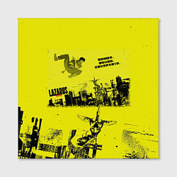 Холст квадратный Лазарь аниме обложка, цвет: 3D-принт — фото 2