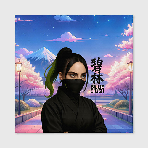 Картина квадратная Ниндзя Билли Айлиш / 3D-принт – фото 2