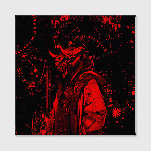 Картина квадратная Кибернетический Они / 3D-принт – фото 2