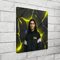 Холст квадратный Bones в спортивном стиле, цвет: 3D-принт — фото 2