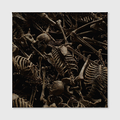 Картина квадратная Человеческие кости / 3D-принт – фото 2