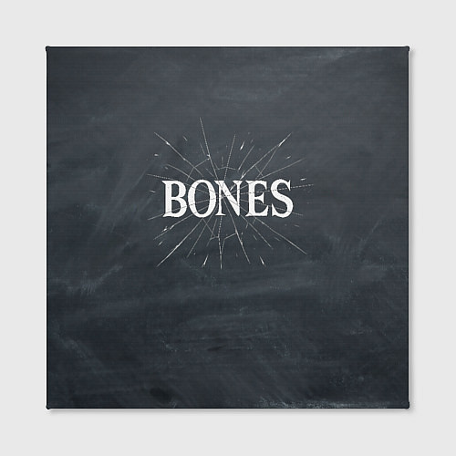 Картина квадратная Bones разбитое стекло / 3D-принт – фото 2