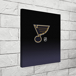 Холст квадратный Сент Луис Блюз - градиент, цвет: 3D-принт — фото 2