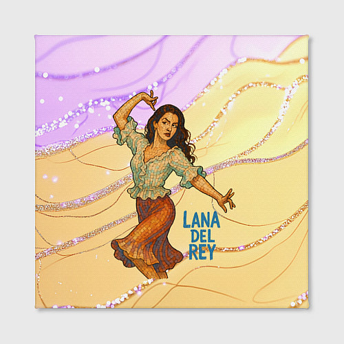 Картина квадратная Lana Del Rey танцует / 3D-принт – фото 2