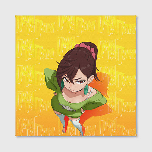 Картина квадратная Дандадан - Момочка / 3D-принт – фото 2