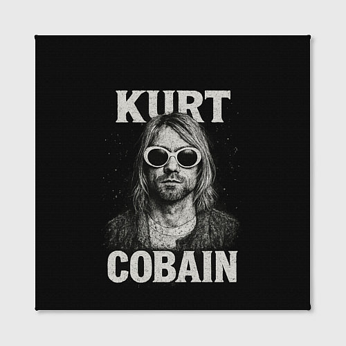 Картина квадратная Курт Кобейн - гранж-арт / 3D-принт – фото 2