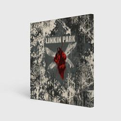 Холст квадратный Linkin Park - Hybrid Theory, цвет: 3D-принт