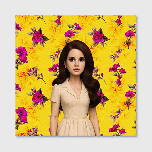 Картина квадратная Lana Del Rey образ куклы / 3D-принт – фото 2