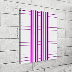 Холст квадратный Neon pink, цвет: 3D-принт — фото 2