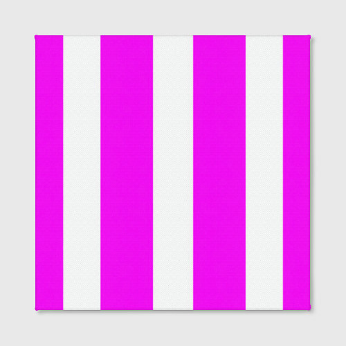 Картина квадратная Color white pink line / 3D-принт – фото 2