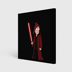 Картина квадратная Рик - тёмная сторона силы