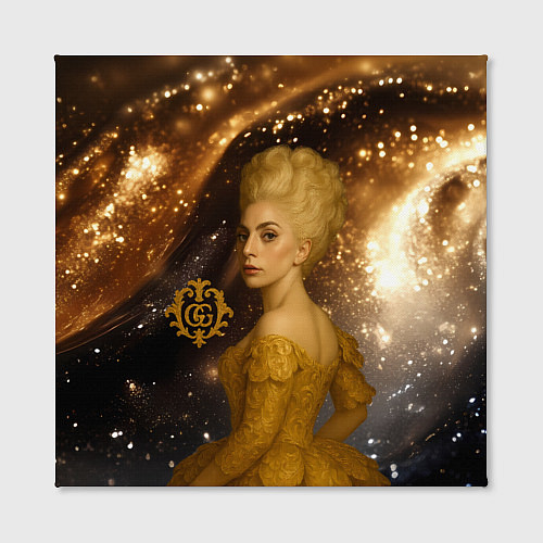 Картина квадратная Леди Гага ретро стиль / 3D-принт – фото 2