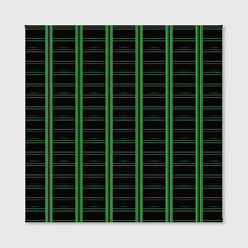 Картина квадратная Color black cage / 3D-принт – фото 2