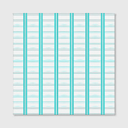 Холст квадратный Color white cage, цвет: 3D-принт — фото 2