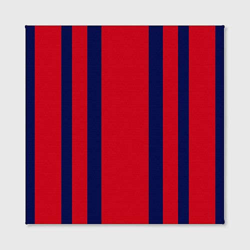 Картина квадратная Color black red stripes / 3D-принт – фото 2