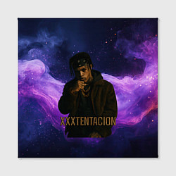 Холст квадратный XXXTentacion - кулак, цвет: 3D-принт — фото 2