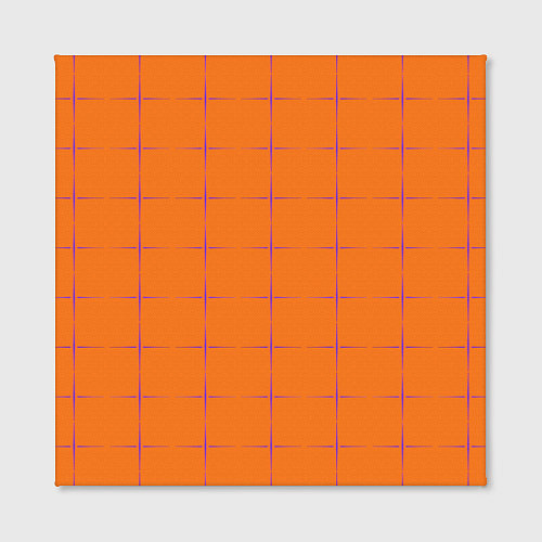 Картина квадратная Color orange stripe / 3D-принт – фото 2