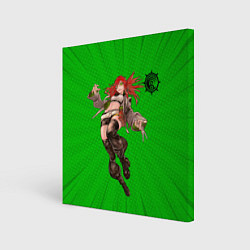 Холст квадратный Riyo from Gachiakuta, цвет: 3D-принт