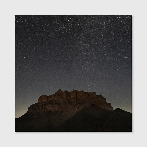 Картина квадратная Массив Метеген под звездами / 3D-принт – фото 2