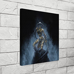 Холст квадратный Девушка варвар The Elder Scrolls, цвет: 3D-принт — фото 2