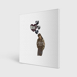 Холст квадратный J-Hope, цвет: 3D-принт